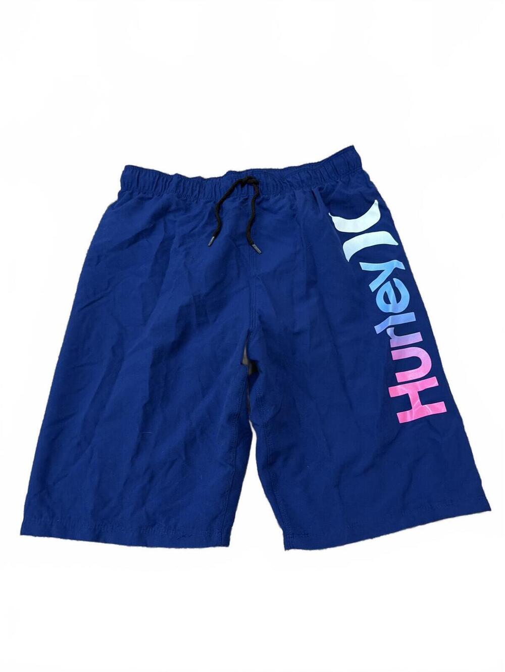 Hurley Shorts Swim Trunks Elastic Waist - Boys XL